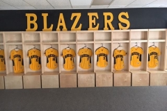 athletic lockers- blazers