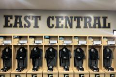 wooden lockers